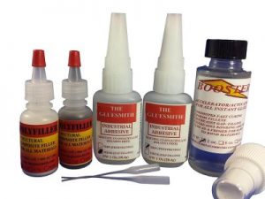 GLUESMITH- Plastic Repair Glue System