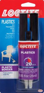 Loctite Epoxy Plastic Bonder 0.85-Fluid Ounce Syringe