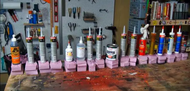 Types of glue for styrofoam