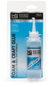 Bob Smith Industries BSI-142 Clear Foam-Cure – Craft Glue for Foam