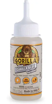 Gorilla Clear Glue – waterproof glue for paper