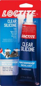Loctite Clear Silicone – Clear Drying Glue for Acrylics