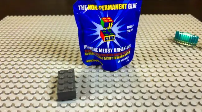 Glue Legos