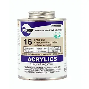 SCIGRIP 16 Acrylic Cement