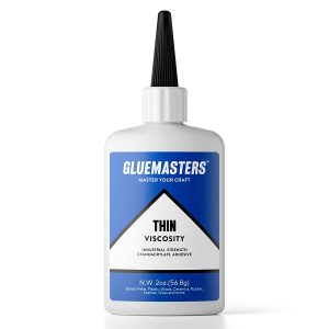 Glue Masters (2 Oz Thin Viscosity)- Shoe and Wood Adhesive - General Home Repair Glue