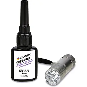 Microtec® Turbotec 911 Glas Spezial UV-Kleber