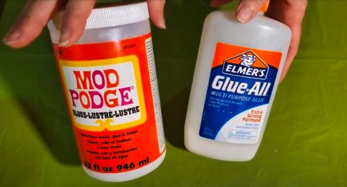 Comparing Mod Podge vs Elmer’s Glue