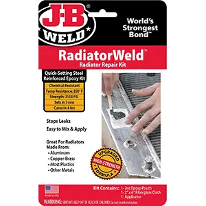 J-B Weld 2120 Radiator and Plastic Repair Kit