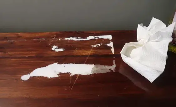 How to remove Dried Wood Glue