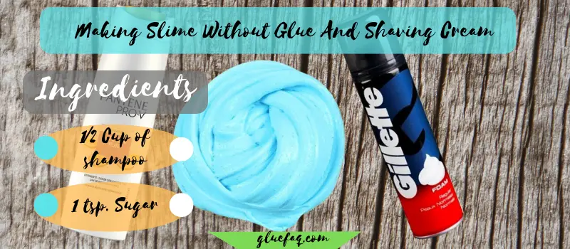 Making Slime Without Glue And Shaving Cream