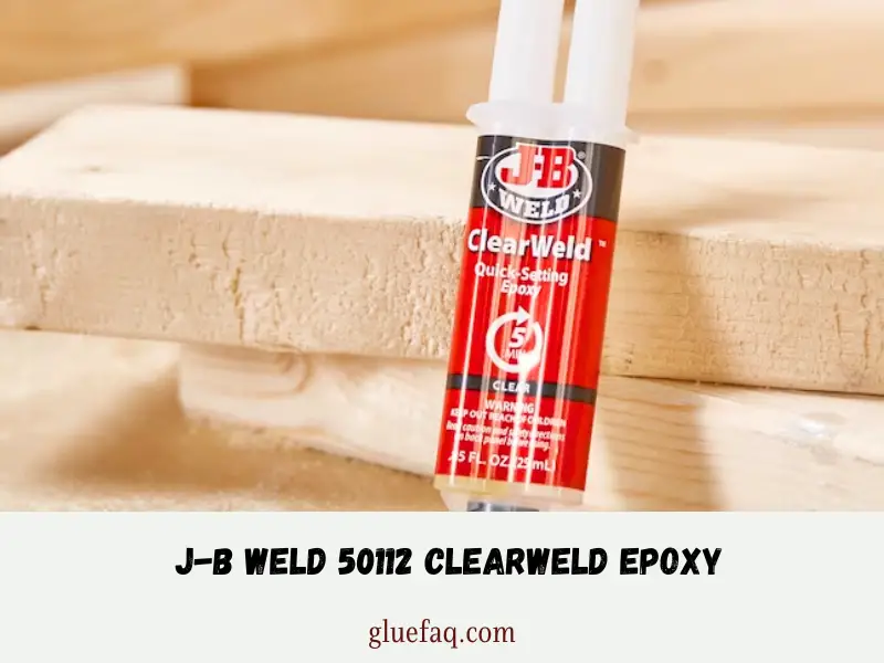 J-B Weld 50112 ClearWeld Epoxy
